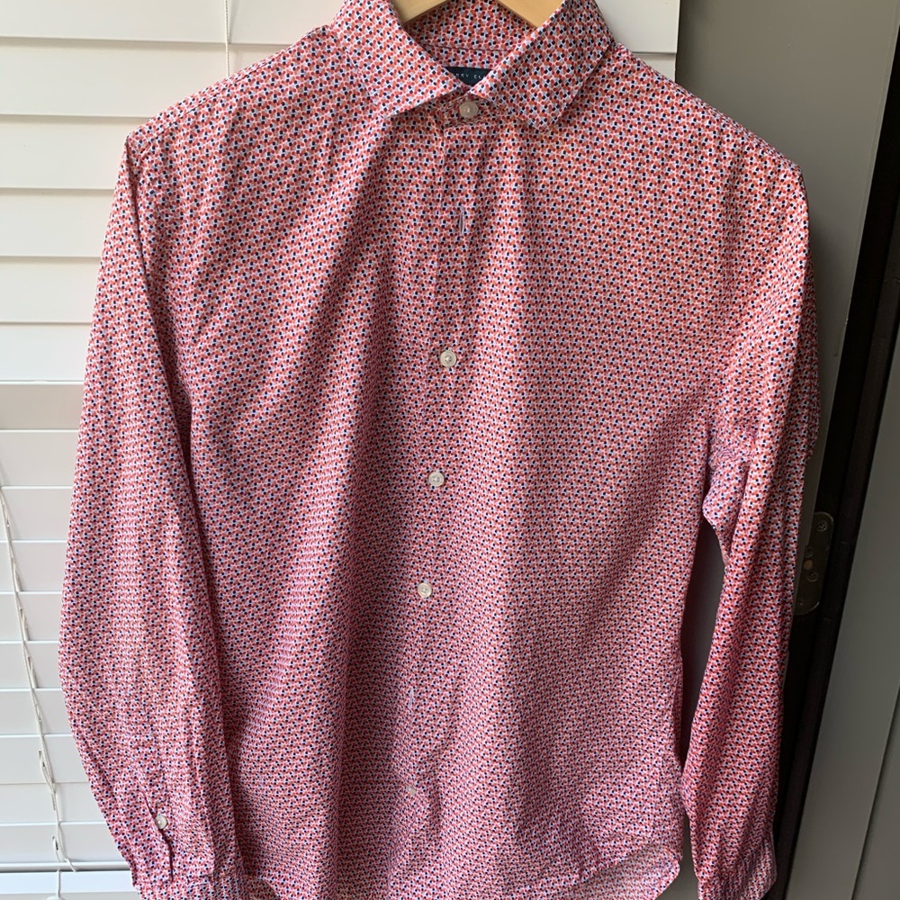 PERRY ELLIS Button down long sleeve Shirt size S